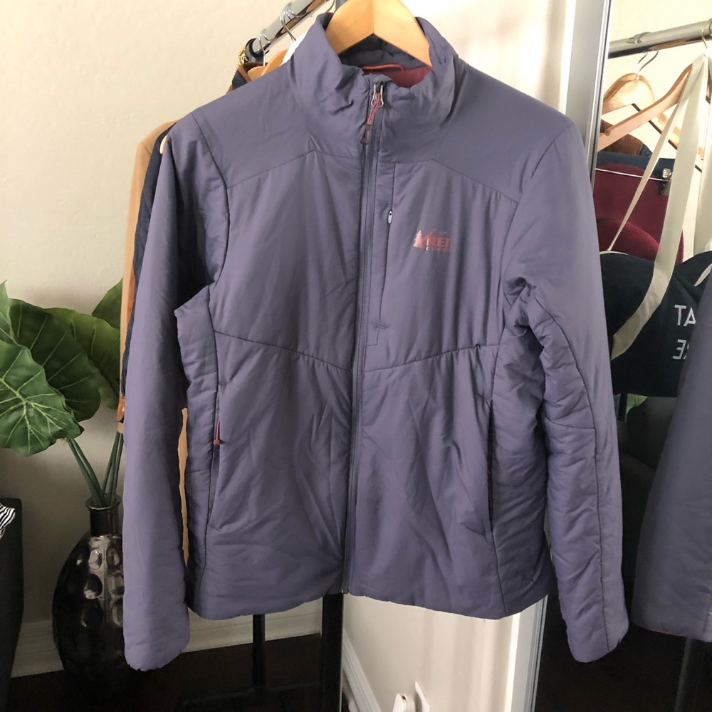 EUC REI Co-op Gray activator SI jacket Primaloft